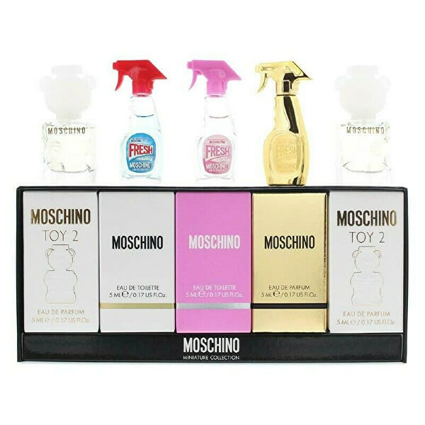 Miniatűr - kollekció a Moschino márkától 5 x 5 ml