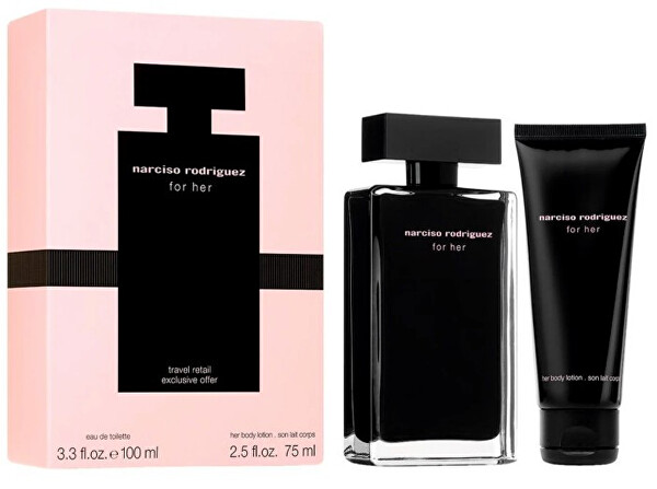 For Her - EDT 100 ml + tělové mléko 75 ml