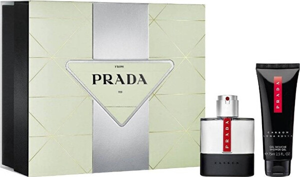 Luna Rossa Carbon - EDT 50 ml + sprchový gél 75 ml