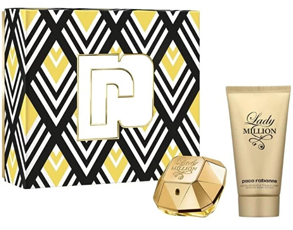 Lady Million - EDP 50 ml + tělové mléko 75 ml