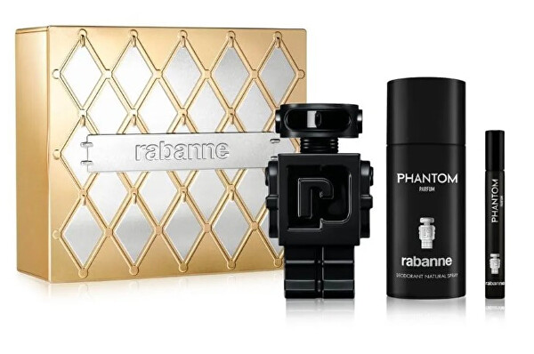 Phantom - parfém 100 ml + deodorant ve spreji 150 ml + parfém 10 ml