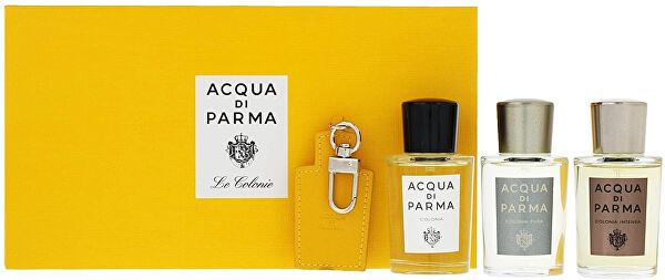 Acqua Di Parma készlet - 3 x 20 ml + bőr medál