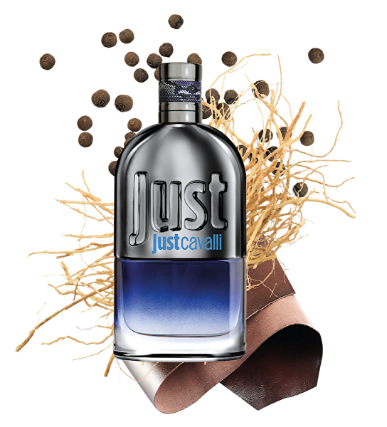 Just Cavalli Him - EDT 90 ml + sprchový gel 100 ml + EDT 15 ml + kosmetická taška