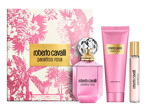 Paradiso Rosa - EDP 75 ml + tělové mléko 100 ml + EDP 15 ml