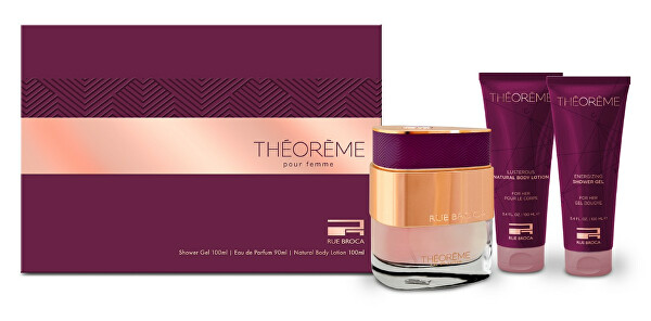 Theoreme Pour Femme – EDP 90 ml + sprchový gél 100 ml + telové mlieko 100 ml