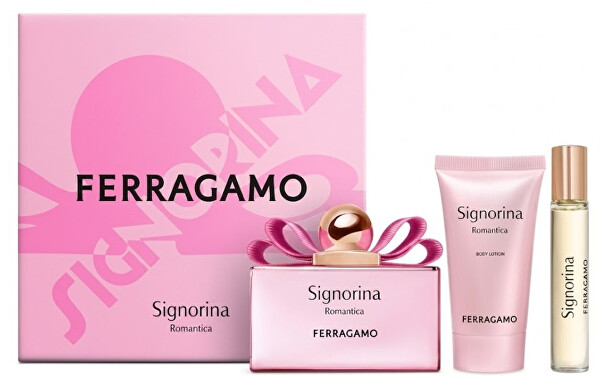 Signorina Romantica - EDP 100 ml + tělové mléko 50 ml + EDP 15 ml