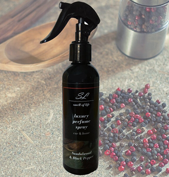 Sandalwood & Black Pepper - spray de parfum pentru apartament/automobil