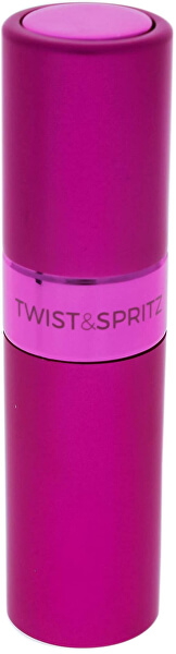 Twist & Spritz - plnitelný rozprašovač parfémů 8 ml (tmavě růžový)