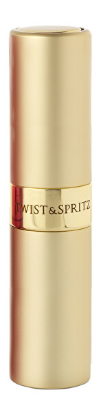 Twist & Spritz - pulverizator de parfum reîncărcabil 8 ml (auriu)