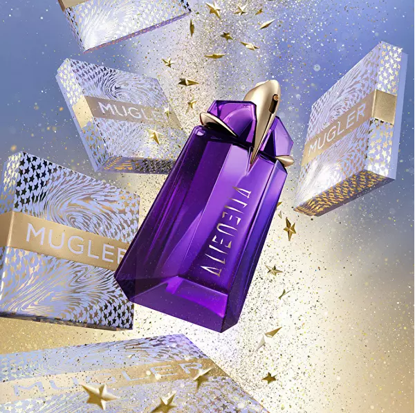 Alien - EDP 60 ml (plnitelná) + EDP 10 ml (plnitelná) + tělové mléko 50 ml