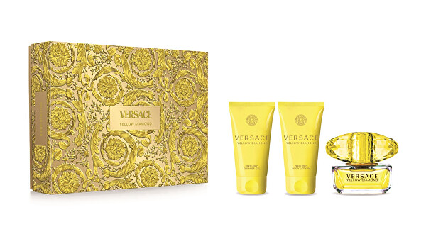 Yellow Diamond - EDT 50 ml + tělové mléko 50 ml + sprchový gel 50 ml