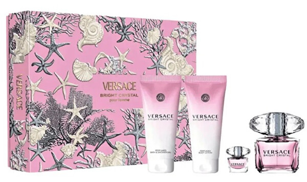 Bright Crystal - EDT 90 ml + tělové mléko 100 ml + sprchový gel 100 ml + EDT 5 ml