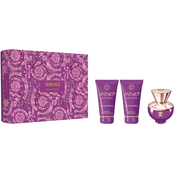 Dylan Purple - EDP 50 ml + sprchový gel 50 ml + tělové mléko 50 ml