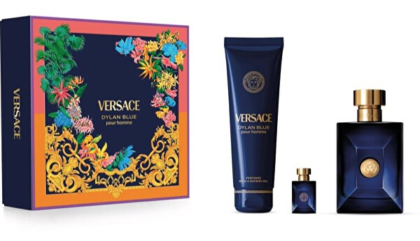 Eros - parfém 100 ml + sprchový gel 150 ml + parfém 5 ml