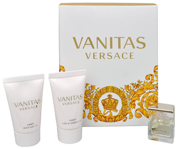 Vanitas - toaletná voda 4,5 ml + telové mlieko 25 ml + sprchový gél 25 ml