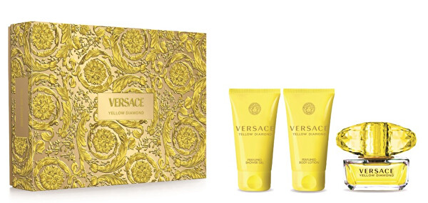 Yellow Diamond - EDT 50 ml + tělové mléko 50 ml + sprchový gel 50 ml