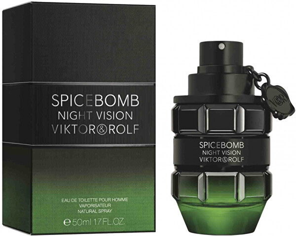 SLEVA - Spicebomb Night Vision - EDT - bez celofánu, chybí cca 2 ml
