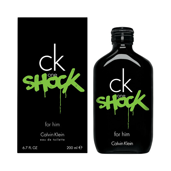 CK One Shock For Him - EDT - SLEVA - bez celofánu, chybí cca 1 ml