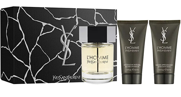 L´Homme - EDT 100 ml + sprchový gel 50 ml + balzám po holení 50 ml