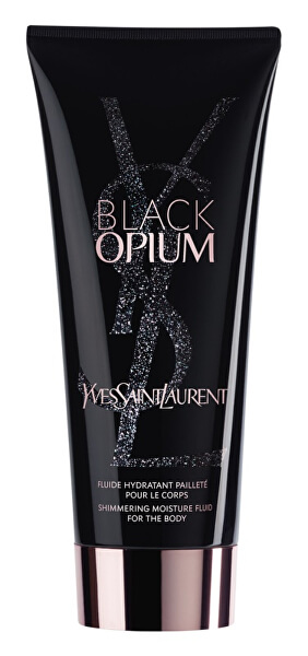 Black Opium - telové mlieko s trblietkami