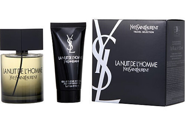 La Nuit De L´ Homme - EDT 100 ml + sprchový gel 50 ml