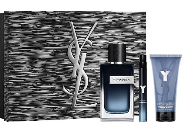 Y - EDP 100 ml (plnitelná) + sprchový gel 50 ml + EDP 10 ml