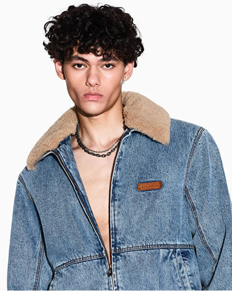 Dvojitý bicolor náhrdelník pro muže AXG0160710