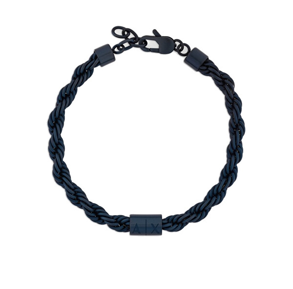 Stylový pánský pozlacený náramek z oceli AXG0165470