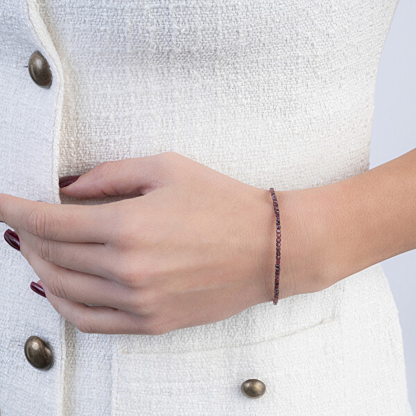 Minerální náramek z granátu AJKNR013