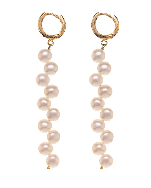 Jedinečné dlouhé náušnice s pravými perlami AL5150.01.000