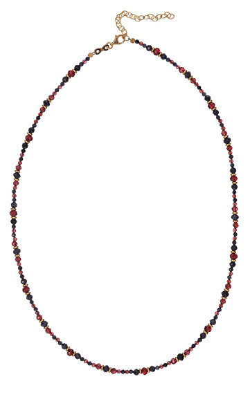 Jedinečný náhrdelník s granáty a safíry AL5228.01.000