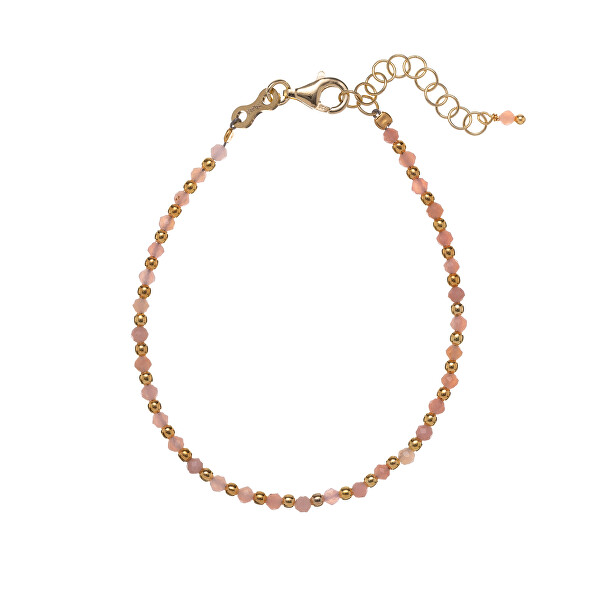 Bracciale con perle di opale rosa AL1235-Oro-OpaleRosa