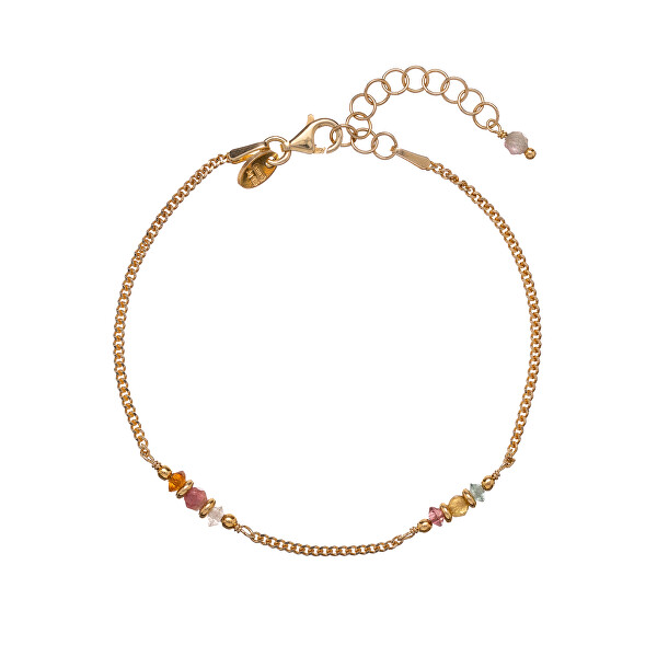 Bracciale in argento da donna con tormalina AL3492-Oro