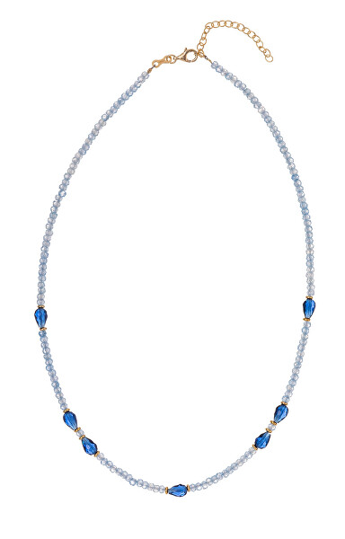 Okouzlující náhrdelník s krystaly a zirkony AL5221.01.000