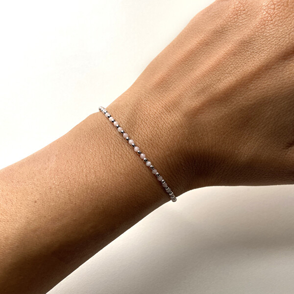 Rosafarbenes Opal-Perlenarmband AL1235-Argento-OpaleRosa