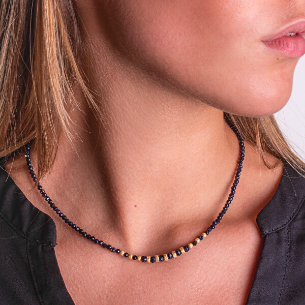 Okouzlující náhrdelník se syntetickým pískovcem AL5242.01.000