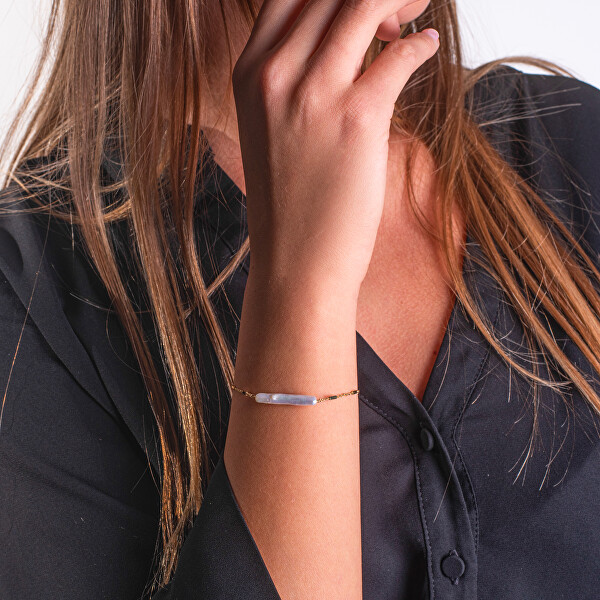 Originální náramek s pravou barokní perlou AL5107.01.000