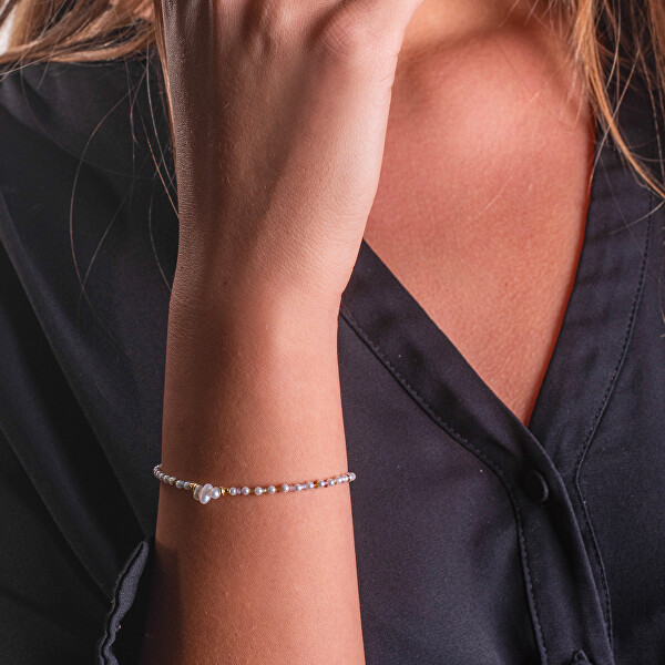 Perlový náramek s barevnými korálky turmalínu AL4659.01.000