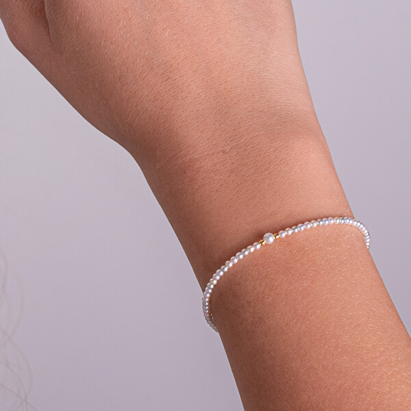 Půvabný náramek ze syntetických perel AL5161.01.000