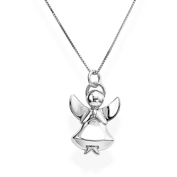 Originálne strieborný náhrdelník Angels A1B (retiazka, prívesok)