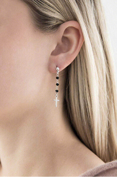 Eredeti ezüst fülbevaló Rosary OROBN1