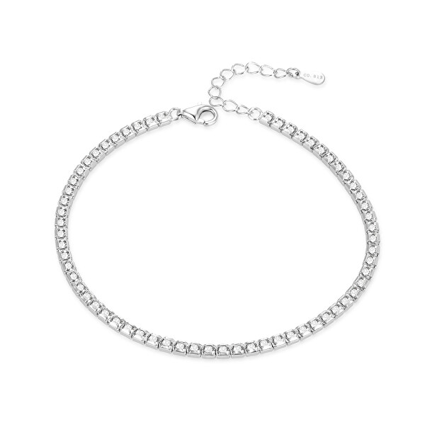 Bracciale tennis scintillante in argento AGB777/21