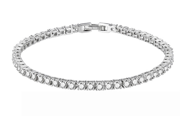 Splendido bracciale tennis in argento AGB760/18