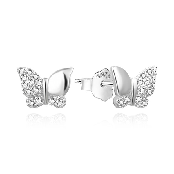 Eleganti orecchini in argento Farfalle AGUP3508