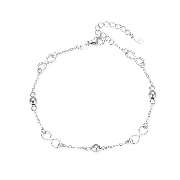 Elegante bracciale in argento Infinity AGB765/21