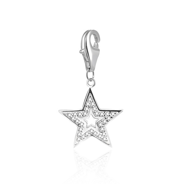 Gyönyörű ezüst medál Csillag AGP38