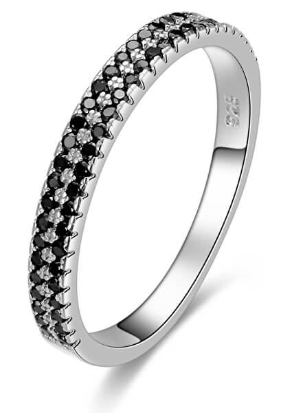 Moderno anello da donna con zirconi AGG387