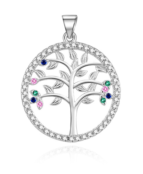 Beliebter Silberanhänger Glocke Baum des Lebens AGH477