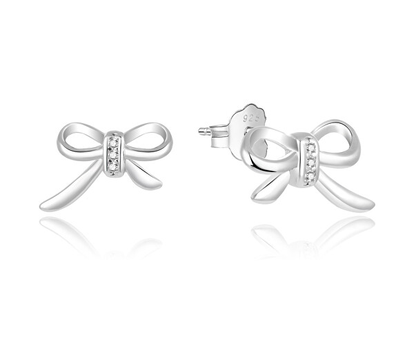 Romantici orecchini  in argento Fiocco AGUP809L