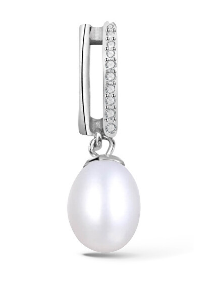 Affascinante ciondolo in argento sterling con perla AGH674P